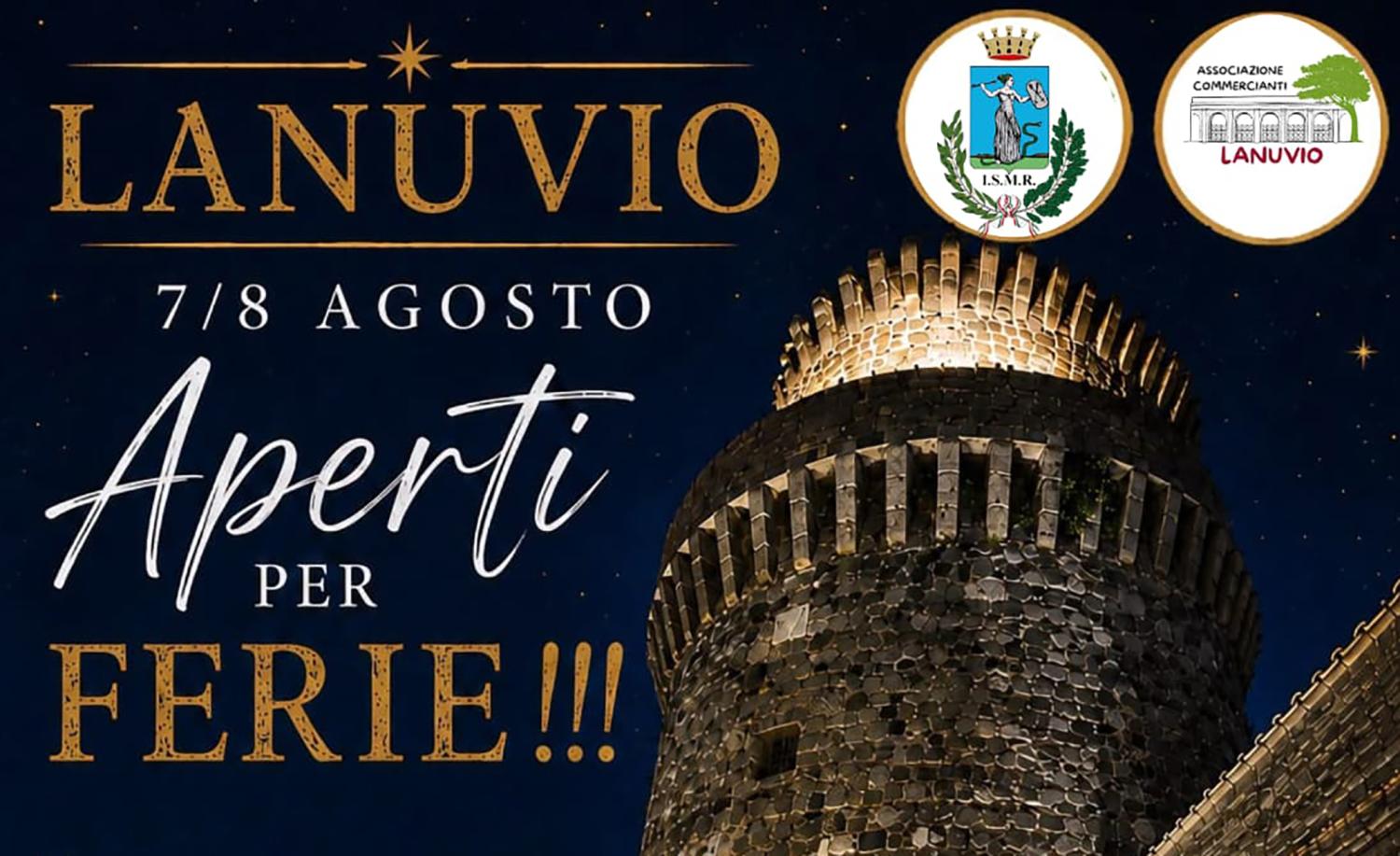 Aperti per Ferie!!!