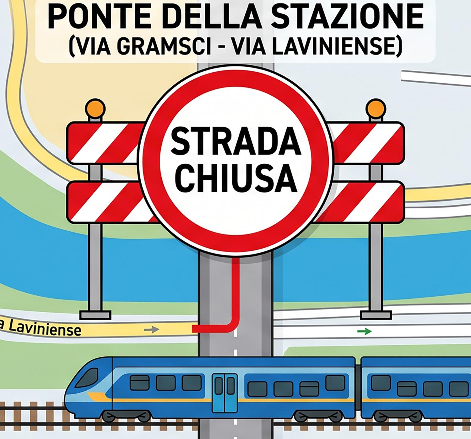 Chiusura Ponte della Stazione